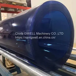 Super Transparent PVC Soft Curtain Extrusion Production Line thumbnail-4