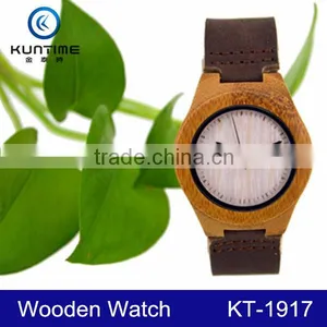 2015 Wholesale New Design Custom Logo Wooden Watch thumbnail-4