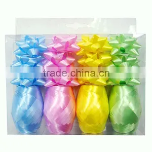 Spring Colors Valentine's Day Decorative Ribbon and Star Bow thumbnail-1