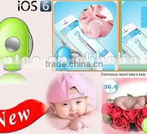 Novelty Bluetooth Smart Thermometer Intelligent Monitor for Babies thumbnail-1