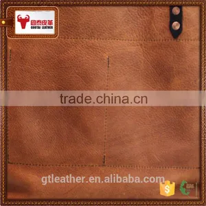 Genuine China Leather for Shoes Vintage Style Crazy Horse Pattern thumbnail-1