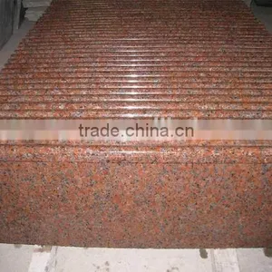Imperial Red High Class Polished Granite Stair Steps Tiles thumbnail-3