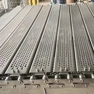 U-Shaped Stainless Steel Wire Plate Conveyor Belt Knitted Mesh Chain for Sorting Manufacturer's Product thumbnail-3