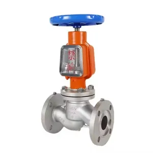 Hot Sale YJ41W Oxygen Globe Valve Oil Prohibition Oxygen Globe Valve Stainless Steel Flange Oxygen Globe Valve thumbnail-4