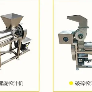 Custom-made Fruit and Vegetable Screw Juicer Asparagus Crushing Juicer thumbnail-5