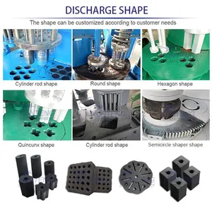 Energy Saving Manual Coal Heating Fuel Making Machine Carbon Black Honeycomb Small Briquette Machine EPC thumbnail-3