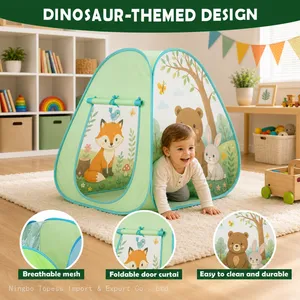 Kids Pop up Play Tent, Playhouse for Kids Indoor Outdoor, Foldable Toddler Tent, Toy House for Girls and Boys Gift thumbnail-5
