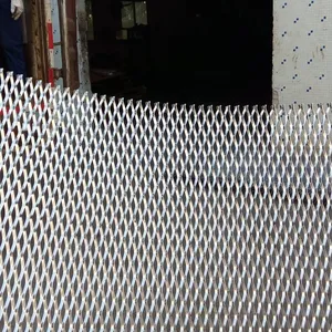 High Strength Heavy Duty Hot Dipped Galvanized Steel Expanded Metal Mesh for Nded Metal Sheets for Industrial Platform thumbnail-3