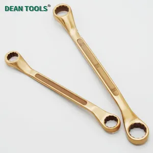 Non-Sparking Beryllium Copper Double Box Offset Wrench 36*41 mm mm for Explosive Environments thumbnail-4