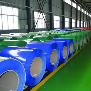 Weather Resistant HDP Color Coated Steel Coil Anti UV PPGI Prepainted Steel Coil For Outdoor Construction thumbnail-1