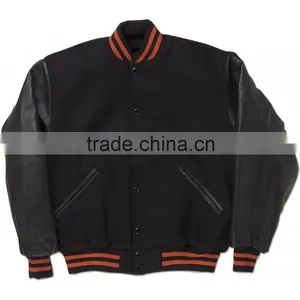 Wool Varsity Jackets for Sports Custom Wholesale Plain Varsity Jacket thumbnail-2