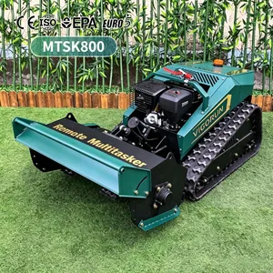 Commercial Robot Lawn Mower Labor-Saving & Cost-Effective CE/EPA Radio-controlled Mulcher For Banana & Olive Groves thumbnail-2