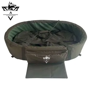 New Arrival 115*73*26cm Large Capacity Multiple Pocket Waterproof Fishing Bag Carp Cradle Fishing Tackle Bag For Carp thumbnail-3