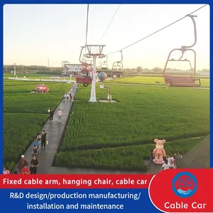 High-Quality Daqin Fixed Grip Chairlift for Passengers - Wholesale Cableway System Suitable for Amusement Parks-Cable Car -Ropeway thumbnail-1