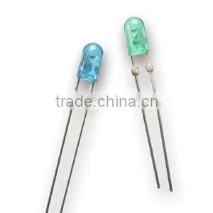 Diffused Green 5mm Oval Led Diode 110 / 60 Degree Viewing Angle thumbnail-5
