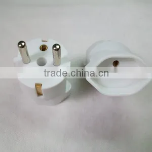 Portable PP Material Swiss Switzerland Type J to EU Schuko Germany France Type F Plug Travel Adapter Converter thumbnail-2