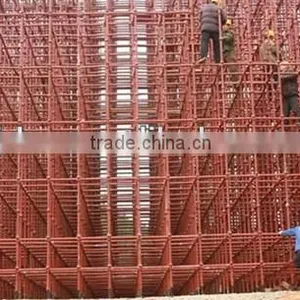 Red Painted Scaffolding Material / Round Steel Pipe thumbnail-2