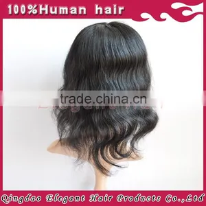 Brazilian Hair Human Hair Type and Yes Virgin Hair Human Hair Toupee for Women thumbnail-3