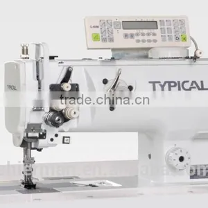 Typical GC20665-D2T3 Compound Feed Auto-trimming Lockstitch Industrial Sewing Machine thumbnail-1