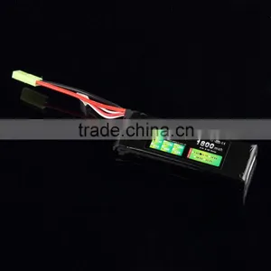 Airsoft Battery 11.1V1800MAH/1300/1500 20C Single Rechargeable Battery thumbnail-1
