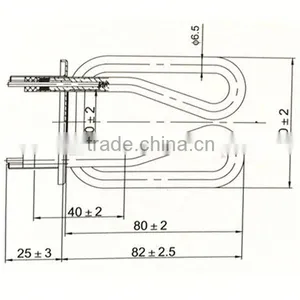 Cheapest AC 220V 2500W Stainless Steel Electric Kettle Heating Element Hot Sell thumbnail-2
