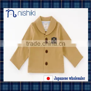 Japanese Wholesale Products Cute Boy Winter Coat for Baby Jackets Kids Clothes Infant Wear Children Garment Toddlers Clothing thumbnail-1