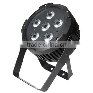 Wireless DMX 6pcs 7 In1 RGBWA UV Pink Waterproof LED PAR Can thumbnail-3