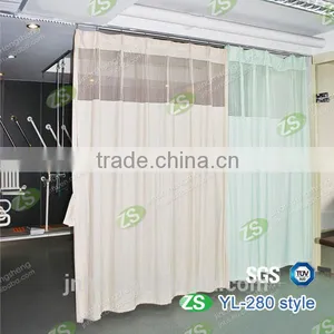 Antibacterial Fireproof Hospital Ward Bed Screen Curtains for Privacy Quality Choice thumbnail-3