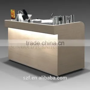 Wooden Display Stand For Supermarket and Shopping Mall Display Table(SZ-WDR003) thumbnail-6