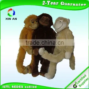 ICTI and Sedex Audit New Design Cute Creative Plush Monkey thumbnail-1