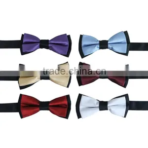 Fashion Polyester Boys Bowtie For Formal Wedding Men Bow Tie Quality Choice thumbnail-1