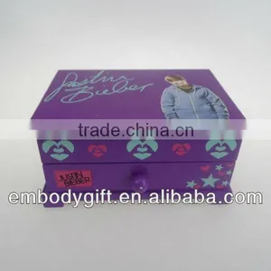 European Style Design Wooden Jewelry Box thumbnail-1