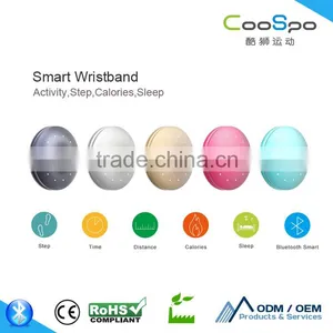 Mini Silicon Bluetooth Wristband Pedometer With App thumbnail-2
