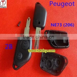 TD 407 Key Blank (with Groove) for Peugeot thumbnail-2