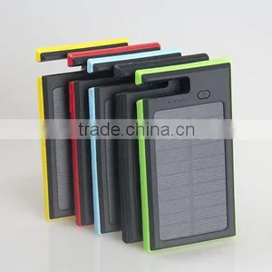 AWC940 Waterproof 8000mAh Solar Cell Power Bank With Holder 3.7v Mobile Phone Battery Portable Battery Charger thumbnail-2