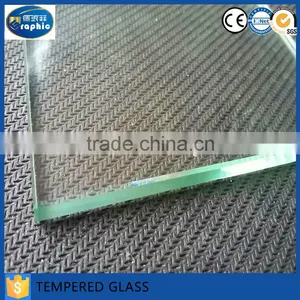 Custom Tabletop Polished Edge Tempered Glass in Different Size thumbnail-4