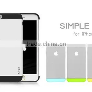 Colorful Two Piece Slider PC Case For Iphone 6 thumbnail-1