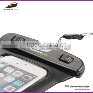 [Somostel] 2015 High Quality Mobile Phone Pvc Waterproof Bag, Clear Waterproof Cell Phone Bag thumbnail-4