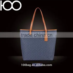 China Good Quality Leather Pu Shoulder Hand Bag Women Walker Tote Bag Quality Choice thumbnail-2