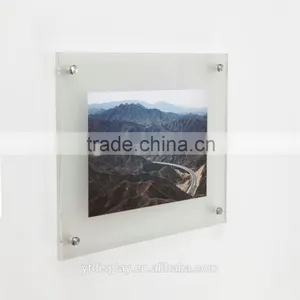 Hottest Sell Acrylic Wall-mounted Poster Holder thumbnail-1