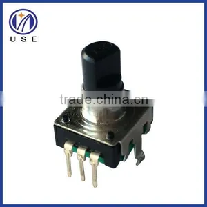 Plastic Shaft Rotary Encoder With Switch for Car GPS EC12S thumbnail-2