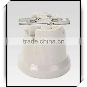 E40 Porcelain Lamp Base With Short Bracket thumbnail-1