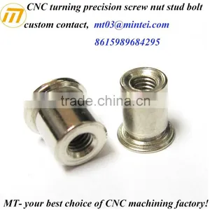Custom CNC Turning Precision Steel Doom Head Rivet thumbnail-2