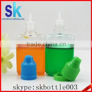 30ml PET Rectangle Plastic e Liquid Bottle With Child Resistant Cap and Tip From e Liquid Bottle Manufacturer thumbnail-6