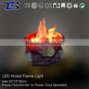 2016 New Design 12v Party LED Aftifical Wood Fire Flame Light in Red Cloth thumbnail-2