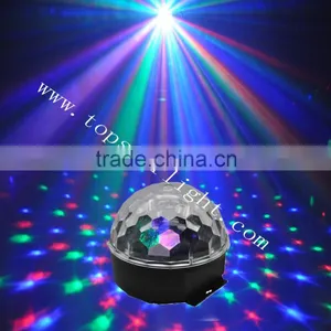 Auto and Sound 9pcs*1W RGB LED Crystal Disco Ball/acrylic Crystal Ball thumbnail-1