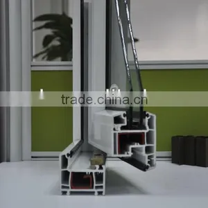 PVC Window Frame Conch 60 Casement Outwards Opening UPVC Profiles thumbnail-1