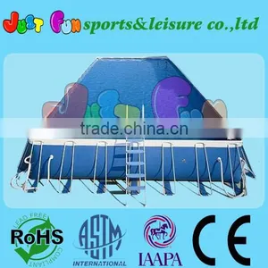 European Standard Good Quality Outdoor Metal Frame Pool,Above Ground Swimming Pool Quality Choice thumbnail-1