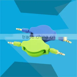 Wholesale Colorful Retractable Optical Audio Cable 3.5mm From China Manufacturer thumbnail-1