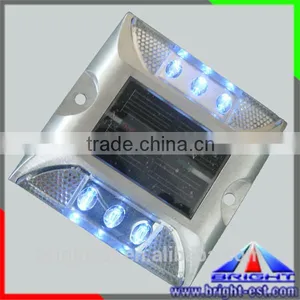 Flashing Ultra Bright LED Light Solar Traffic Solar Road Stud,Round Cat Eyes LED Solar Road Stud thumbnail-2